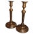 Metal Antique 18th Century Continental Brass Candlesticks - a Pair For Sale - Image 7 of 7