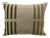 Contemporary Emdee “Velluto Porto” Green Velvet & Linen Pillow For Sale