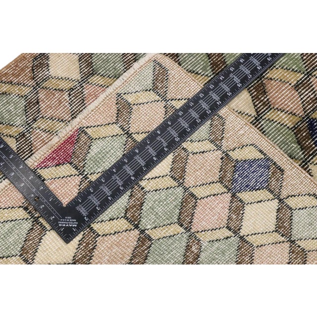 Vintage Turkish Sivas Rug, 02'10 X 06'06 For Sale In Dallas - Image 6 of 10