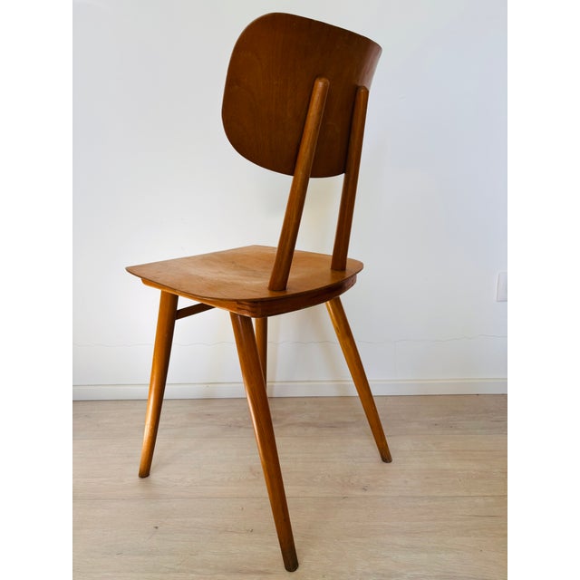 Vintage Dining Chair from Ton, Former Czechoslovakia, 1960s For Sale - Image 6 of 13