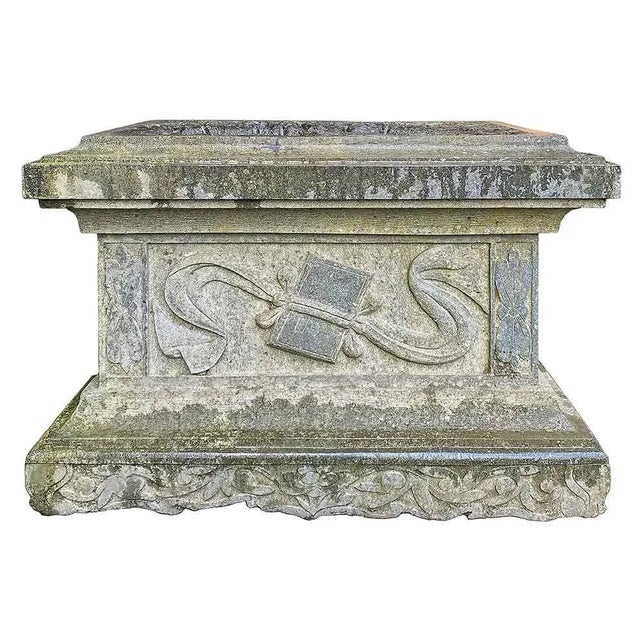 Late 20th Century Architectural Granite Bases - A Pair For Sale - Image 5 of 6