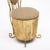 Italian Mid-Century Gilt Wrought Iron Vanity Chair For Sale - Image 9 of 9