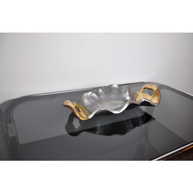 Hollywood Regency Brutalist Vide Poche attributed to David Marshall, Spain, 1980s For Sale - Image 3 of 8