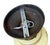 1930s 1930s Art Deco Ceiling Light Fixture With Painted Bird and Flower Motif For Sale - Image 5 of 10
