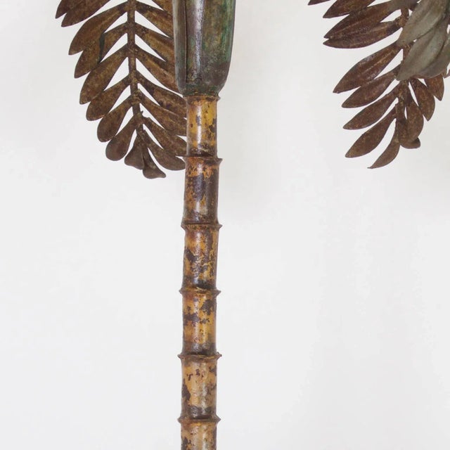Italian Tole Palm Tree For Sale - Image 4 of 8