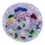 Signed Postmodern Majolica Pottery Bowl - Circa 1990's For Sale