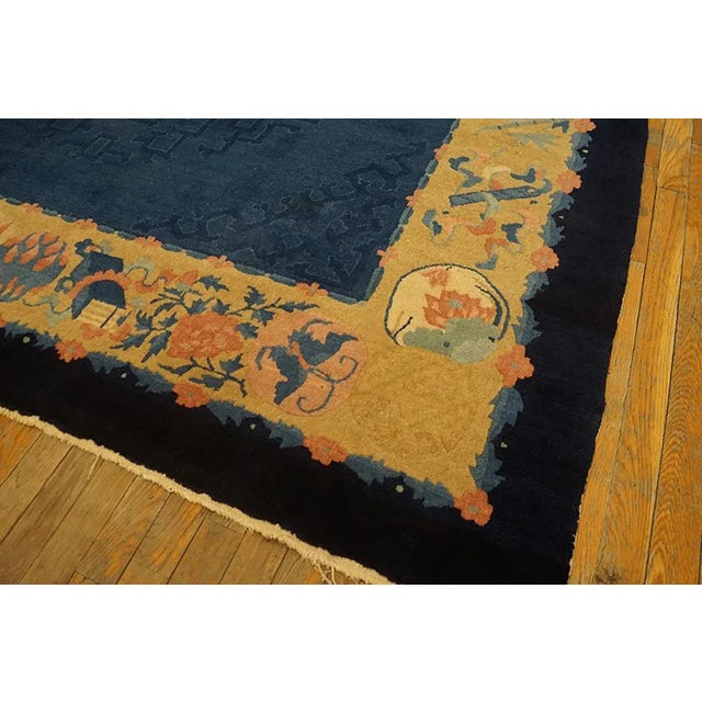 Chinese 1920s Chinese Peking Carpet ( 6' 10" x 11' 8" - 208 x 355 cm ) For Sale - Image 3 of 5