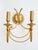 Vintage Hollywood Regency Double Wall Sconces in Gilt Brass by Gaetano Sciolari, 1970s, Set of 2 For Sale - Image 13 of 18