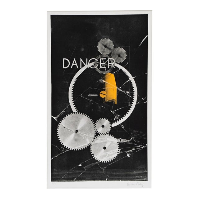 Man Ray- Dancer/Danger, 1972, Signed/Numbered/Framed With Mat, With Provenance For Sale