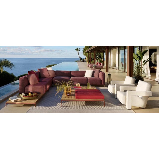 Green Mex-Hi Outdoor Sofa by Piero Lissoni for Cassina For Sale - Image 8 of 9