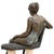 1960s Vintage Sculpture of Nude Woman on a Bench by A. Altmann For Sale - Image 5 of 10