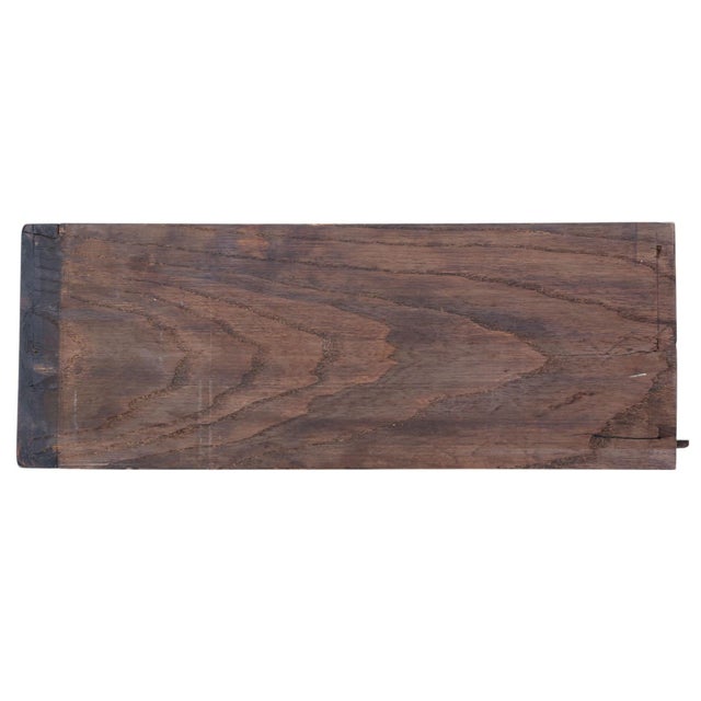 Wood Vintage Georgian Revival Burr Walnut Serpentine Chest of Drawers, 1920s For Sale - Image 7 of 10