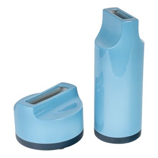 Whistle Vases attributed to Ettore Sottsass for Habitat, 2000, Set of 2 For Sale