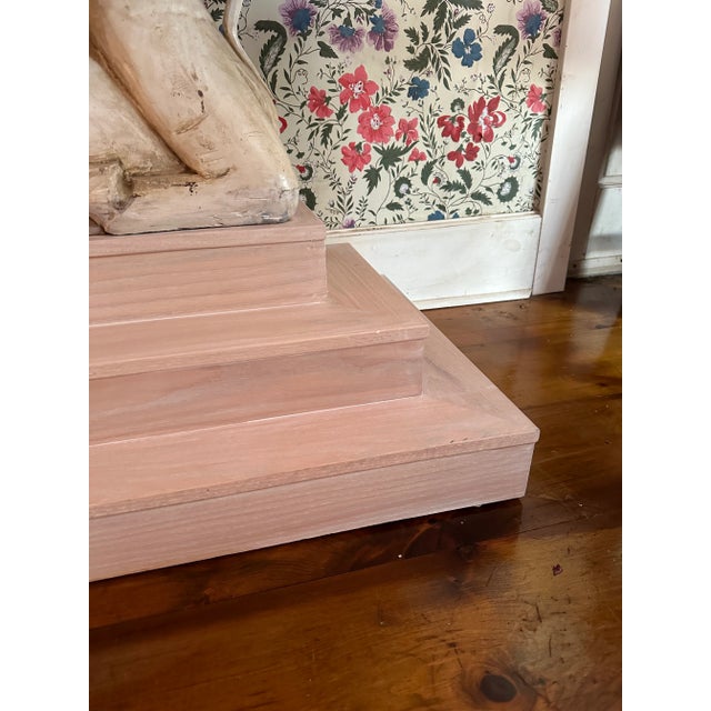 A very unique 1930’s style reminiscent of Jean Michel Frank console or hall table. Made of solid oak that has been...