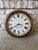 Vintage wooden wall hung clock from Springfield Massachusetts. This classic vintage clock will add character and charm to...