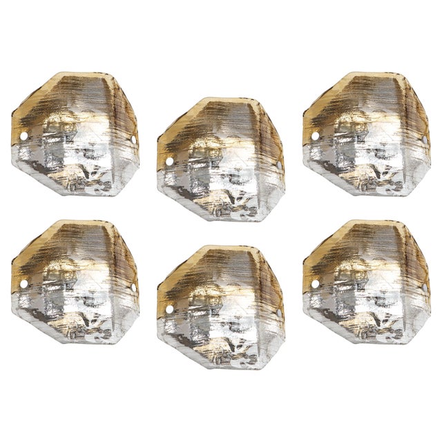 Large Glass Wall Light from Kalmar, Austria, 1970s For Sale - Image 14 of 14