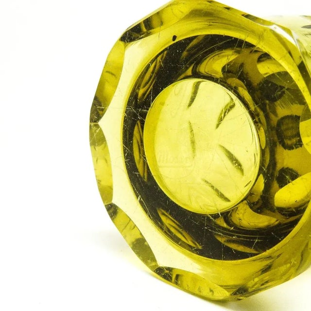 Art Deco Vase from Moser, Czechoslovakia, 1930s, in Very Good conditions. Designed 1920 to 1949 This piece has an...