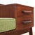 Mid 20th Century Entryway Bench in Teak & Green For Sale - Image 10 of 10