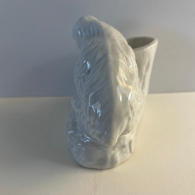 1900 - 1909 Antique English Bird and Frog Match Striker For Sale - Image 5 of 8