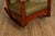 Early Rare Antique Stickley Brothers Arts And Crafts Inlaid Peacock Rocking Chair For Sale - Image 11 of 18