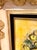 Monumental Mid-Century Impasto Floral Painting in Original Solid Carved Wood Hollywood Regency Frame For Sale - Image 11 of 12