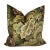 Contemporary Chelsea Velvet Fern and Mulberry Pillows - A Pair For Sale - Image 3 of 5