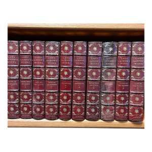 Late 20th Century Lady Jackson Works 10 Vol Leather Book Set Limited Edition #46 Grolier