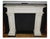 White Marble Fireplace Mantel - Georgian Style - 19th Century For Sale - Image 11 of 11