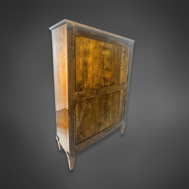 Late 19th Century Biedermeier Chest of Drawers in Walnut, 1830 For Sale - Image 5 of 11