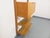 Wall-Mounted Bookcase with Light Wood and Brass, 1960s For Sale - Image 15 of 18
