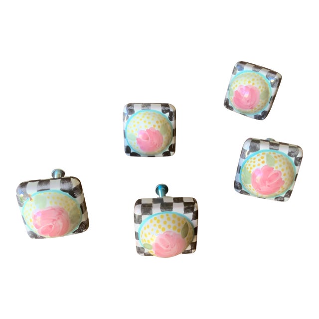 1980’s Mackenzie Childs Drawer Knobs For Sale