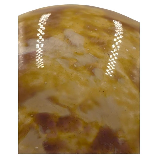 Charles Schneider French Art Deco Mottled "Verre Marmoréen" Art Glass Vase, Circa 1925 For Sale - Image 9 of 9