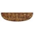 Coffee Astor 54"W Demilune Console Table, Traditional Burl For Sale - Image 8 of 9