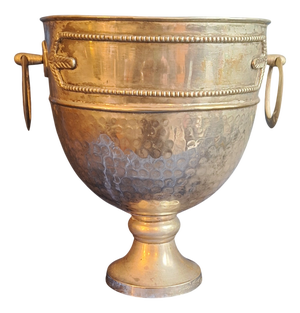 Vintage Metal Champagne Cooler, 1970s