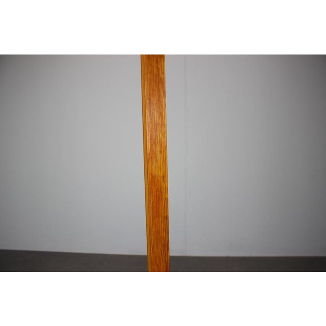 1970s Mid-Century Scandinavian Wooden Floor Lamp, 1970s For Sale - Image 5 of 14