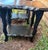 Pair of Mid Century Japonisme Ebonized Scultural Lacquer Side Tables For Sale - Image 4 of 12