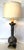 Great vintage Chinoiserie table lamp from the 1970's. It is made of mixed metals with a raised koi fish designs. The...