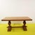 Wood Table with Double Turned Base For Sale - Image 12 of 12