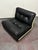 Black Circa 1970 Original Black Leather Amanta Lounge Chairs by Mario Bellini for C&b Italia For Sale - Image 8 of 18
