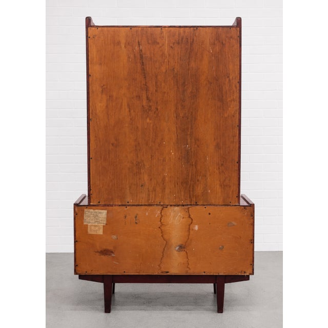 Mid Century Modern China Cabinet / Bookcase by Rajmund Halas for Jarocinska, Made in Poland, C. 1960’s For Sale - Image 14 of 15