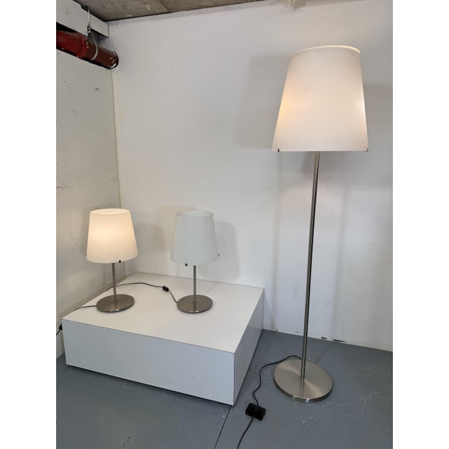 Mid-Century Modern Mid-Century Modernist Italian Floor Lamp from Fontana Arte, 1980s For Sale - Image 3 of 16