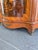 1950s Curved Dresser in Floral Marquetry with Marble Top, 1950s For Sale - Image 5 of 16