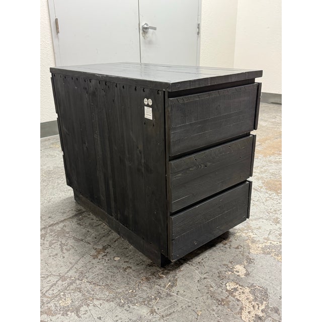 West Elm Plank Wood Dresser For Sale - Image 12 of 12