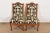 An outstanding pair of French Rococo or French Provincial Louis XV style side chairs or dining chairs By Baker Furniture...