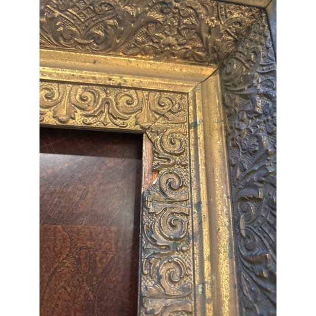 Antique Gilt Composition Picture Frame, Circa 1890–1915 | 14 × 18 Opening For Sale - Image 10 of 18