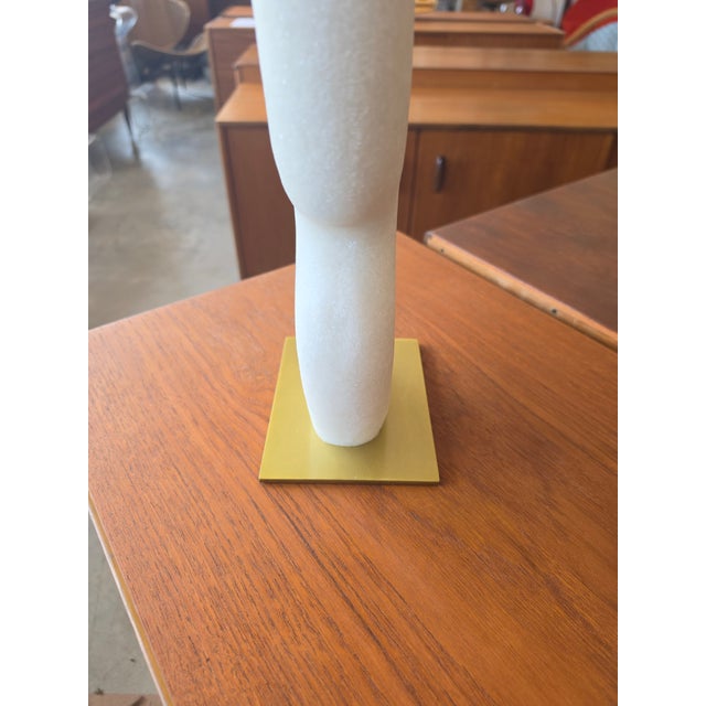 Arteriors Home Abstract Sculpture in White by Arteriors For Sale - Image 4 of 13