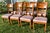 Vintage Brass Inlay Chairs Vintage Italian Regency Style Dining Chairs Set of 8 For Sale - Image 9 of 18
