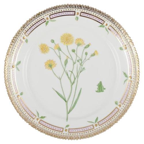 Ceramic Flora Danica Lunch Plate in Hand-Painted Porcelain with Flowers from Royal Copenhagen, 1963 For Sale - Image 7 of 7