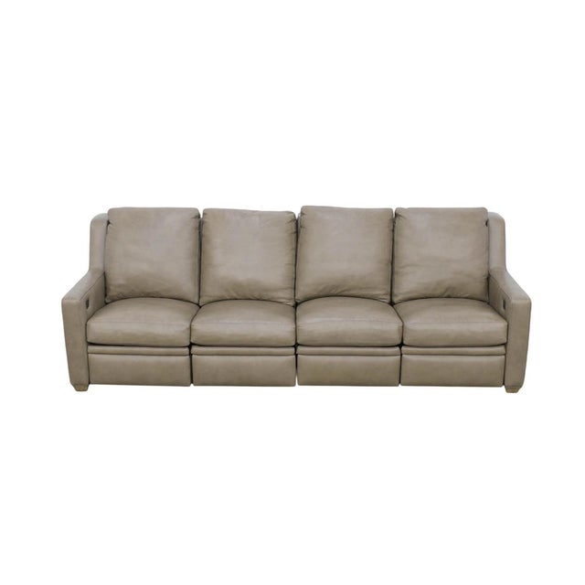 A premium four-seat leather sofa from Bradington-Young, the Raymond blends tailored design, deep comfort, and discreet...