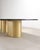 India Mahdavi Alber Sectional Walnut Brass Dining Table 11 Ft For Sale - Image 9 of 18